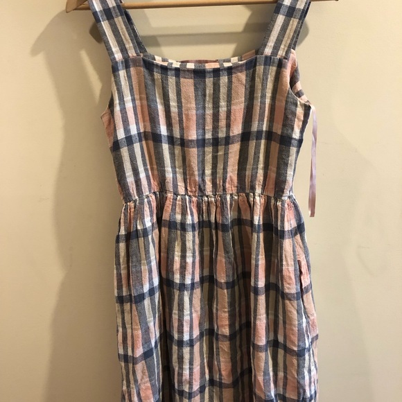 Gal Meets Glam linen Peyton dress - Picture 4 of 5